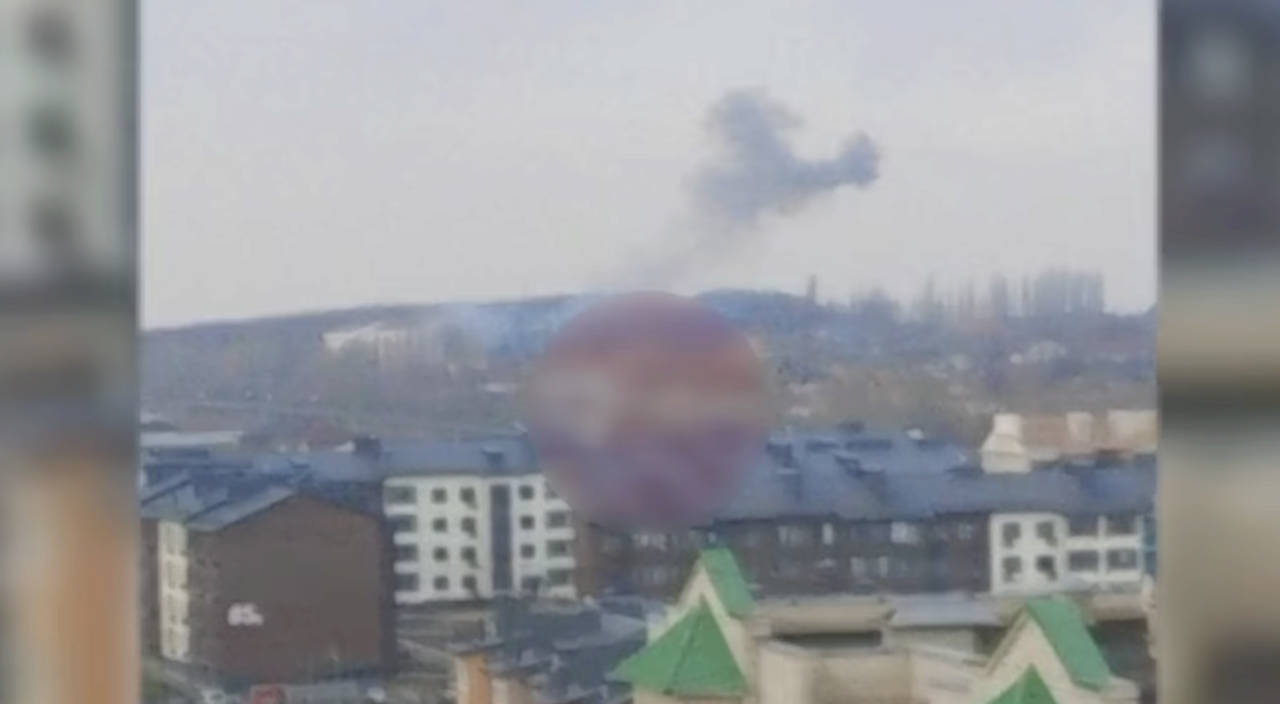 На россии что-то взрывается/Фото: кадр из видео ГУР На россии что-то взрывается/Фото: кадр из видео ГУР