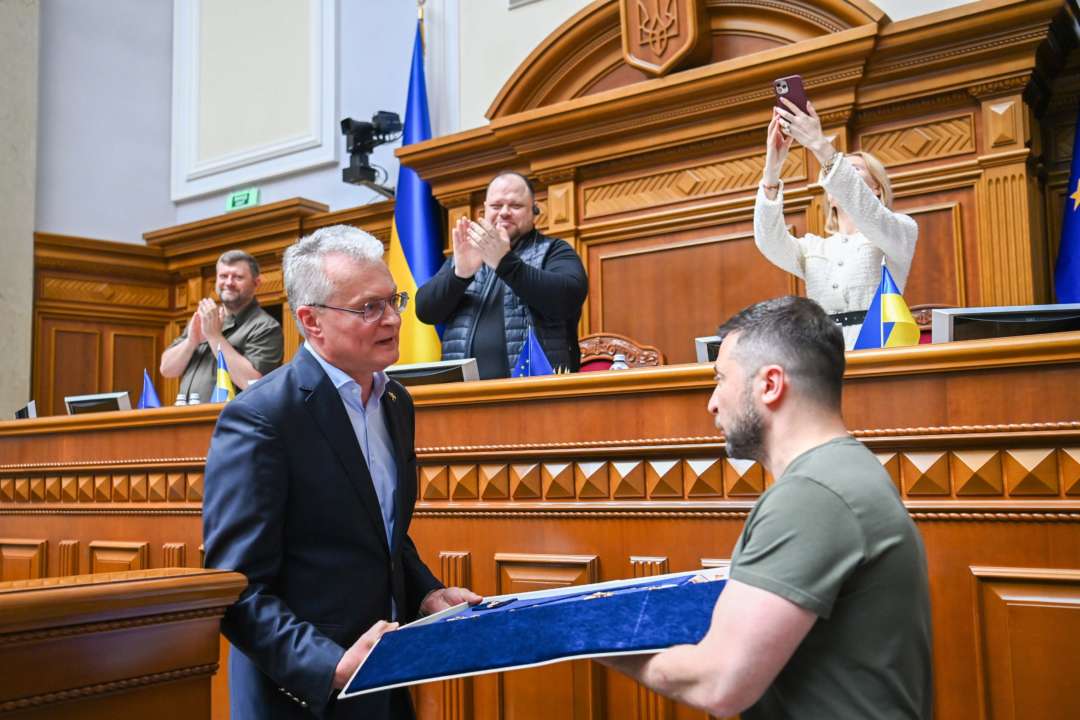 Зеленський та Науседа