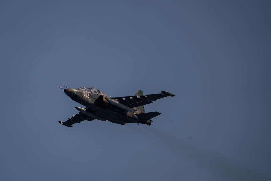 Российский боевой самолет Су-25