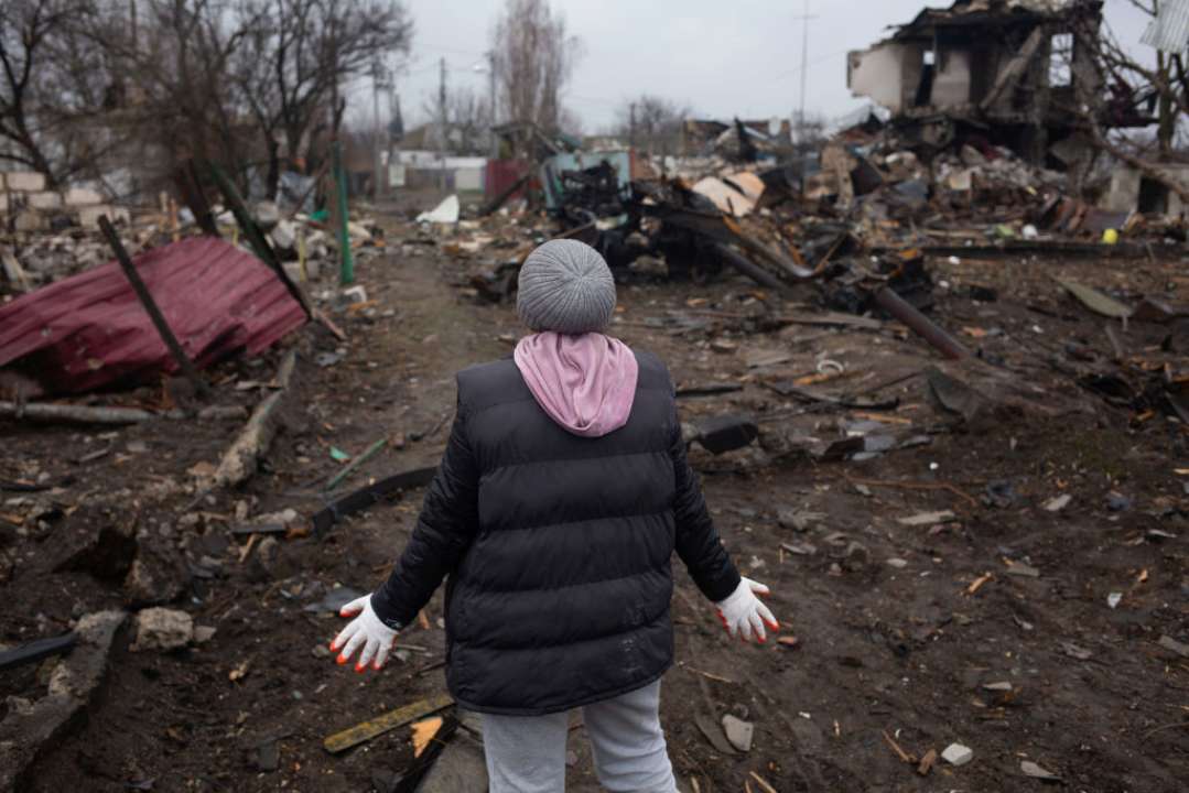 В Мариуполе оккупанты снесли первые многоквартирные дома/Фото: Getty Images