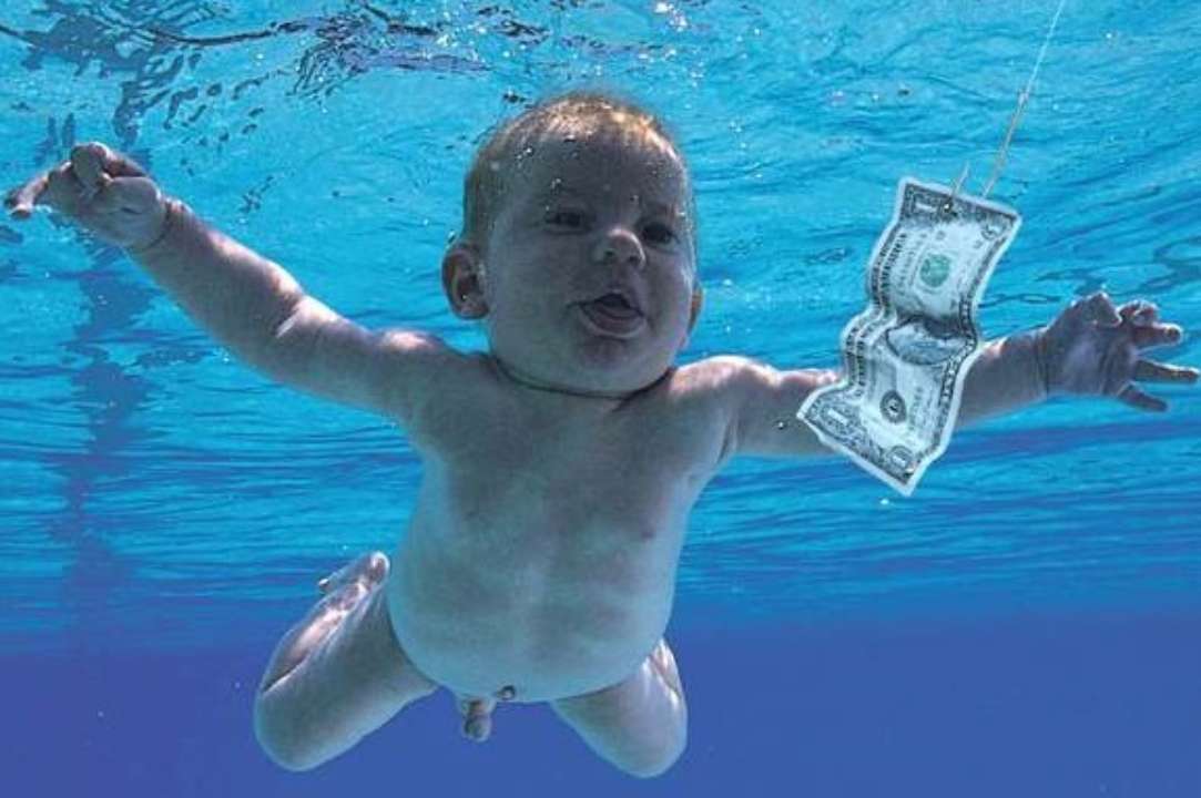 Nirvana выиграли суд по обложке своего альбома 1991 года/Фото: Flickr Обложка альбома Nevermind
