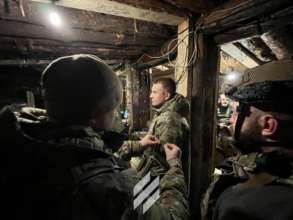 Военные задачи оборона Бахмута и пригорода выполняет Военные задачи оборона Бахмута и пригорода выполняет