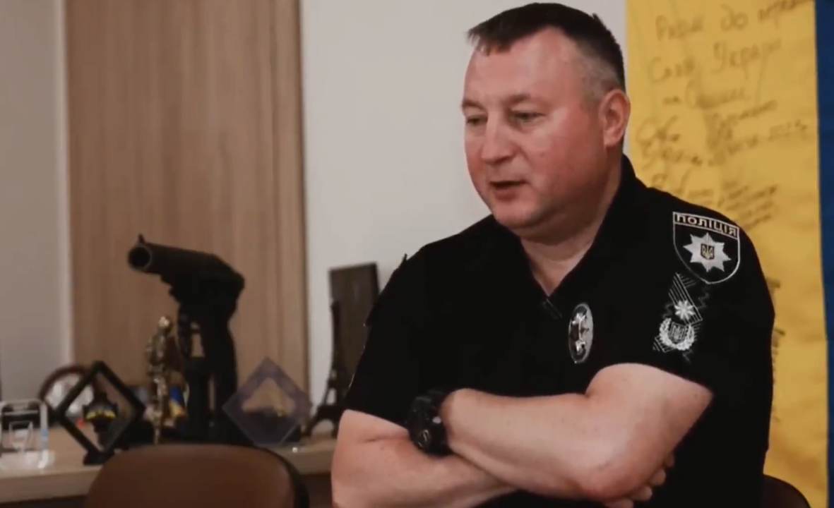 Начальник ГУНП в Харьковской области рассказал об обороне города/Фото: кадр из видео