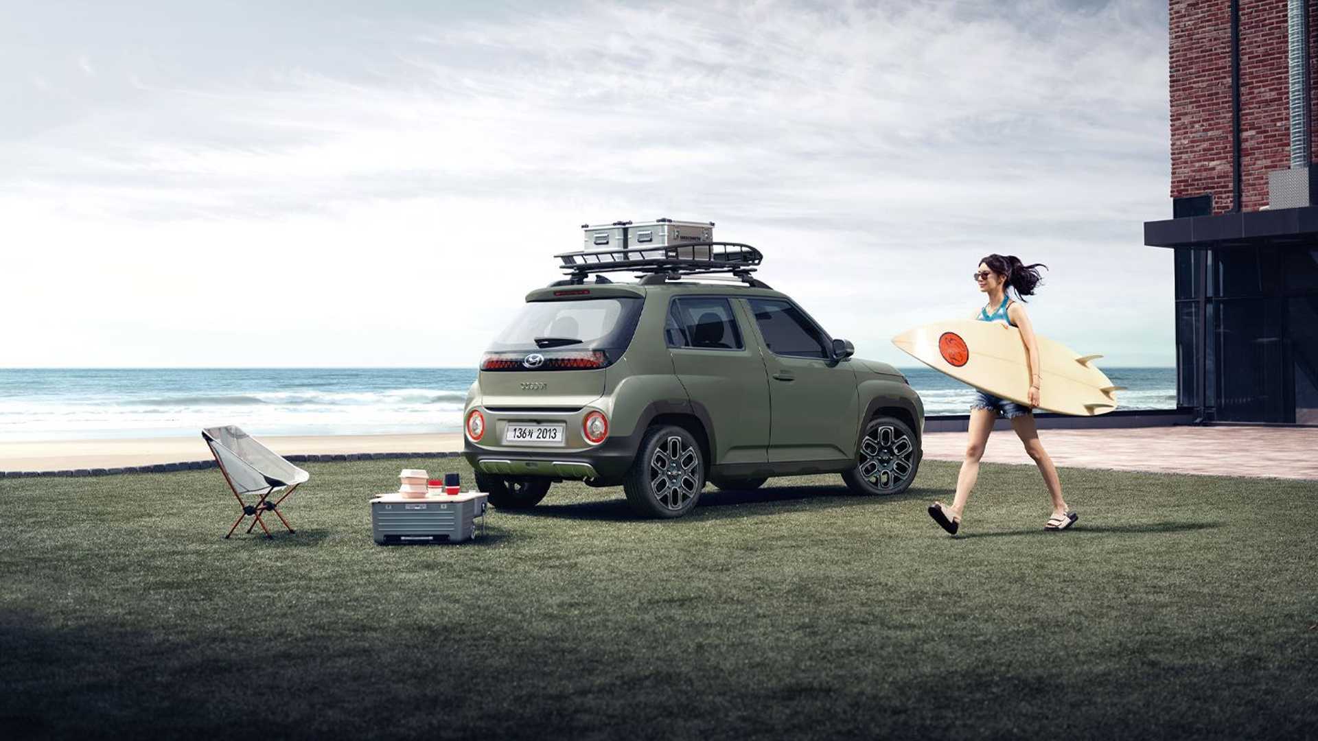 Hyundai Casper. Фото: Hyundai Hyundai анонсувала доступний електрокросовер Inster для Європи