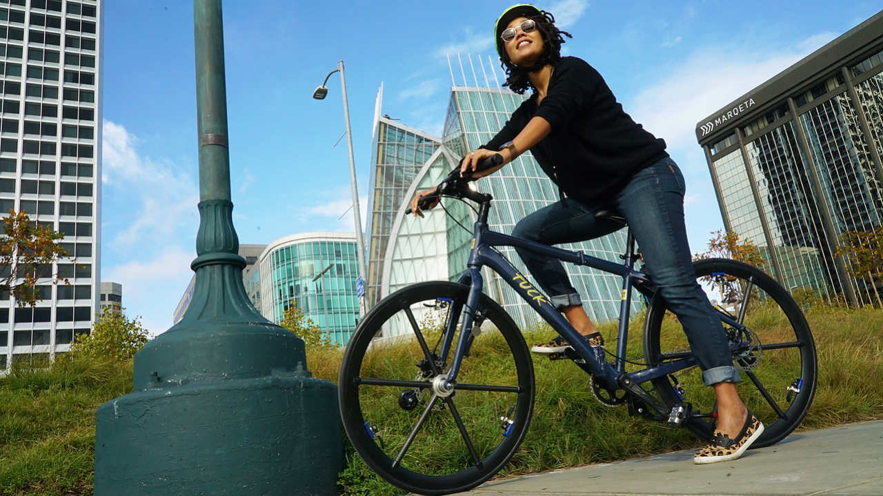 Унікальний велосипед зі складними колесами/Фото: Tuck Bike Tuck Bike