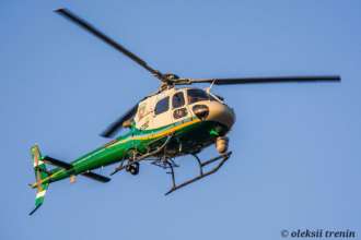 Україна отримала нові гелікоптери Airbus H125/Фото: Oleksiy Trenin for Facebook Гелікоптер
