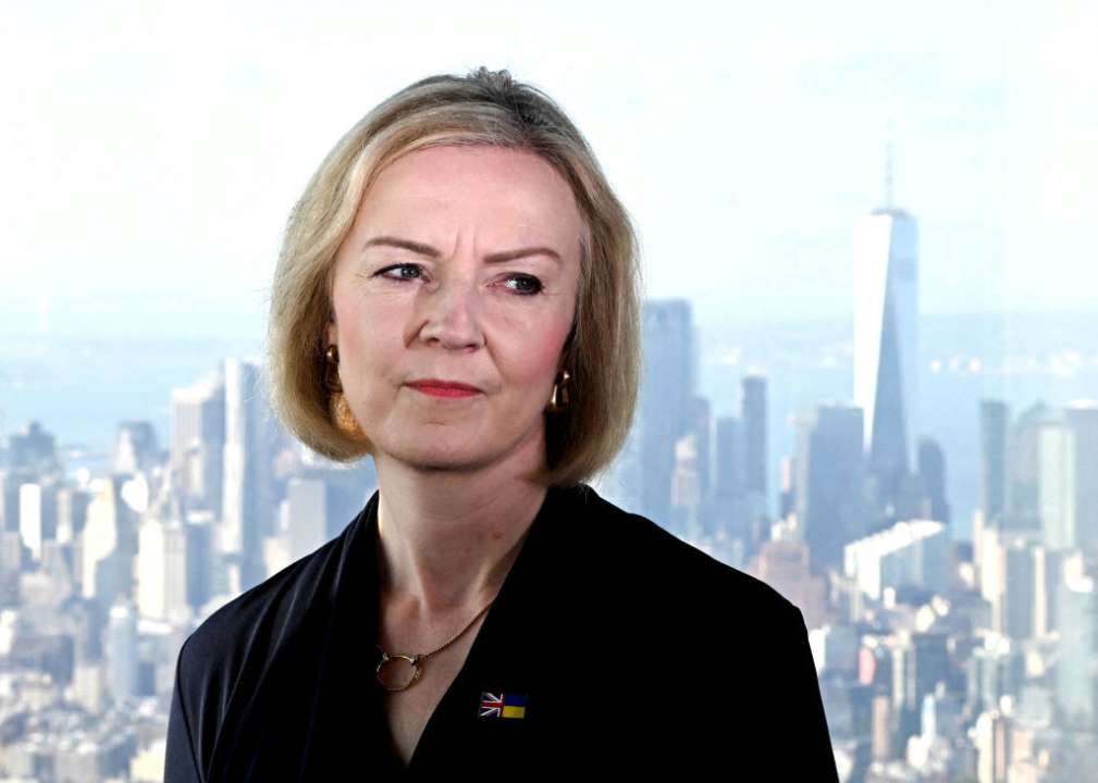 Трасс анонсировала военную помощь Украине, больше предоставленной в 2022 году/Фото: Getty Images Трасс