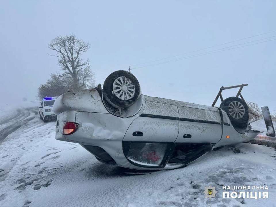 Из-за непогоды в Одесской области перекрыто движение фур на автотрассах Одесса - Рени и Одесса- Южне