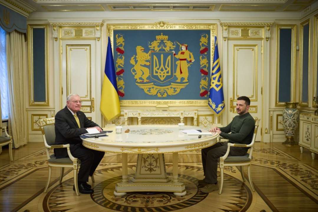 Келлог назвав Зеленського "відважним лідером нації у війні"/Фото: Офіс президента
