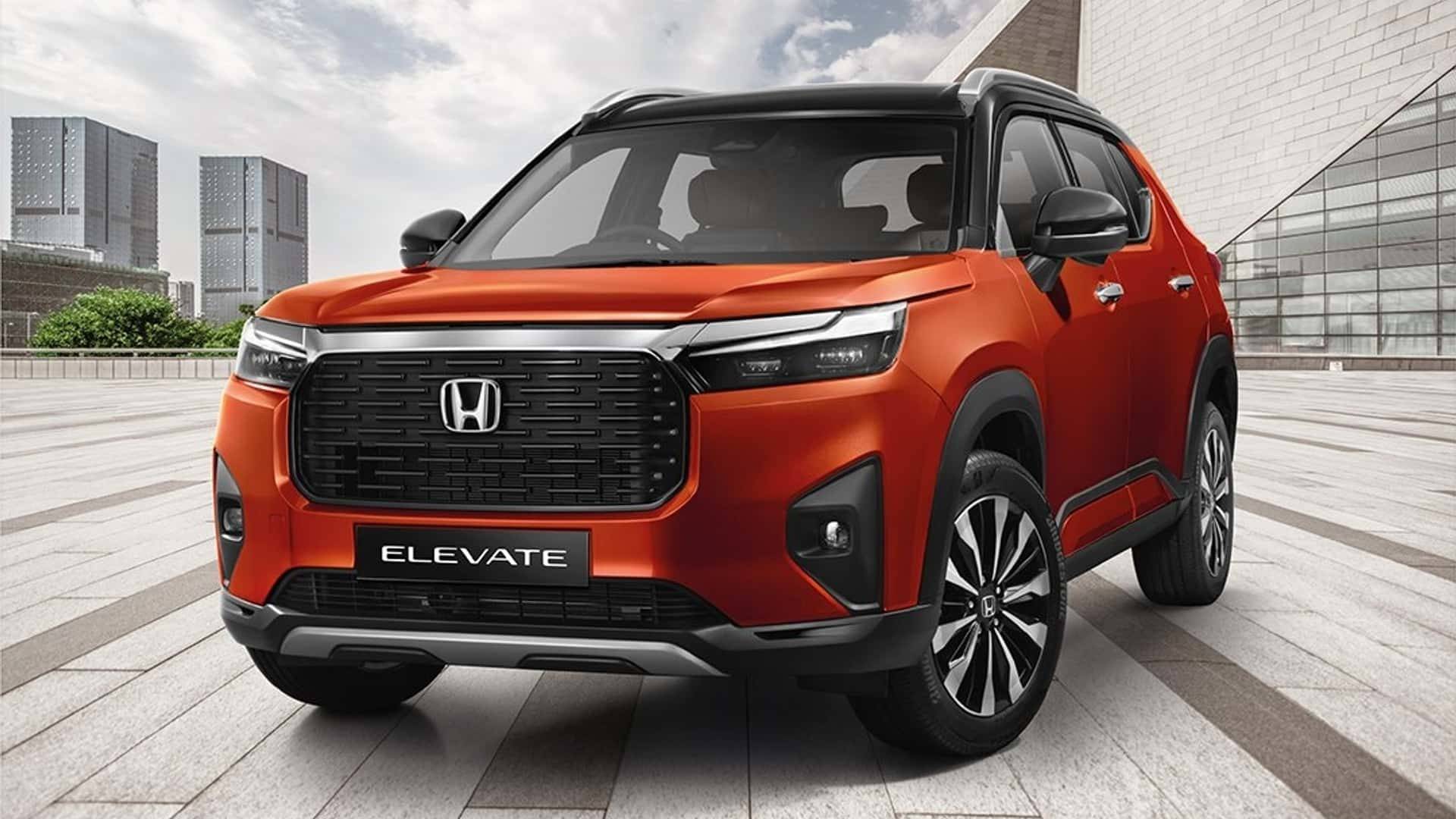 Фото: Honda Honda представила новый компактный кроссовер Elevate