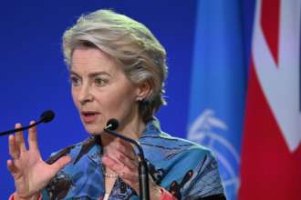 Еврокомиссия готовится к передаче российских активов на восстановление Украины/Фото: Getty Images Урсула фон дер Ляйен