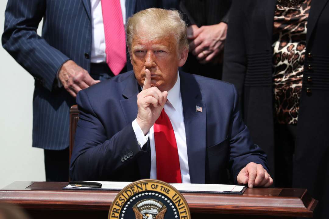 У Трампа нашли документы с грифом "Секретно". Фото: GettyImages/Автор- Chip Somodevilla Дональд Трамп