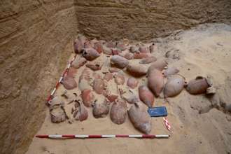 У Єгипті знайшли схованку з матеріалами для бальзамування/Фото: Egypt Ministry of Antiquities Egypt Ministry of Antiquities