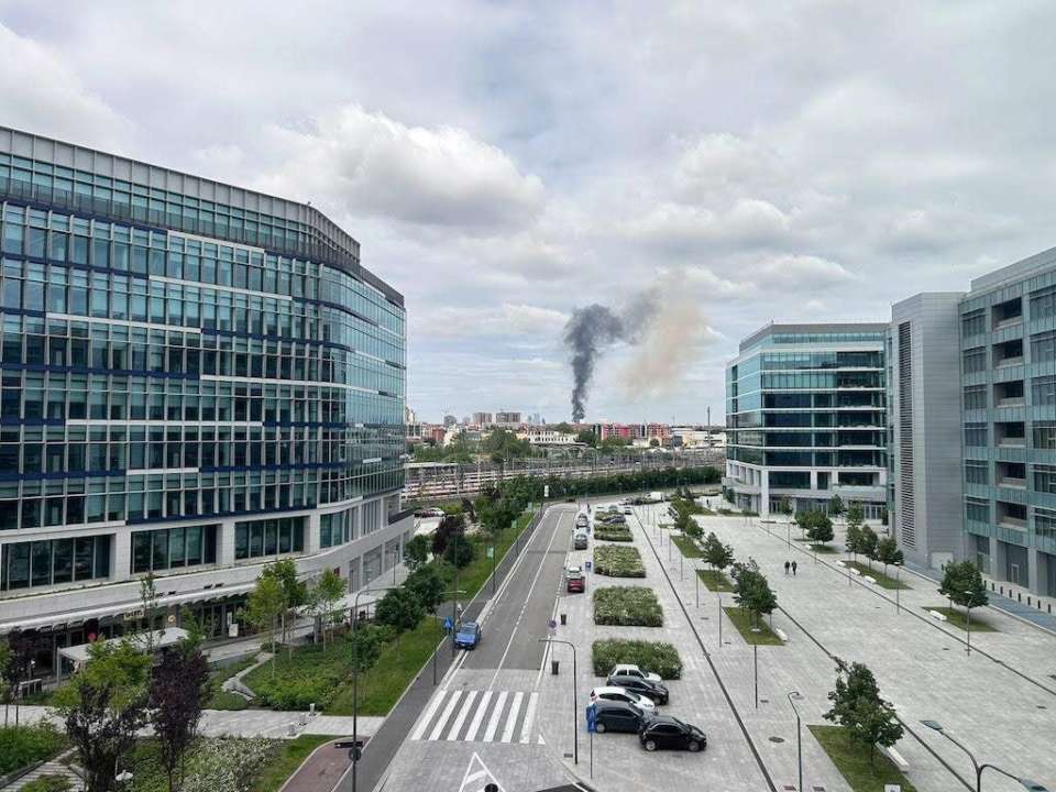 У центрі Мілана прогримів потужний вибух/Фото: соцмережі