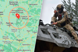 Поруч із Польщею почалися спільні навчання білорусі та ПВК "Вагнер" / Фото: t.me/Tsaplienko Поруч із Польщею почалися спільні навчання білорусі та ПВК "Вагнер" / Фото: t.me/Tsaplienko