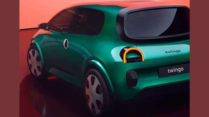 Фото: Renault Взгляните на этот очаровательный прототип электрического Renault Twingo в стиле ретро