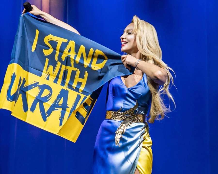Оля Полякова / Фото: facebook.com/polyakovamusic Полякова зняла кліп на тлі Меморіалу жертвам Голодомору: обурення в мережі