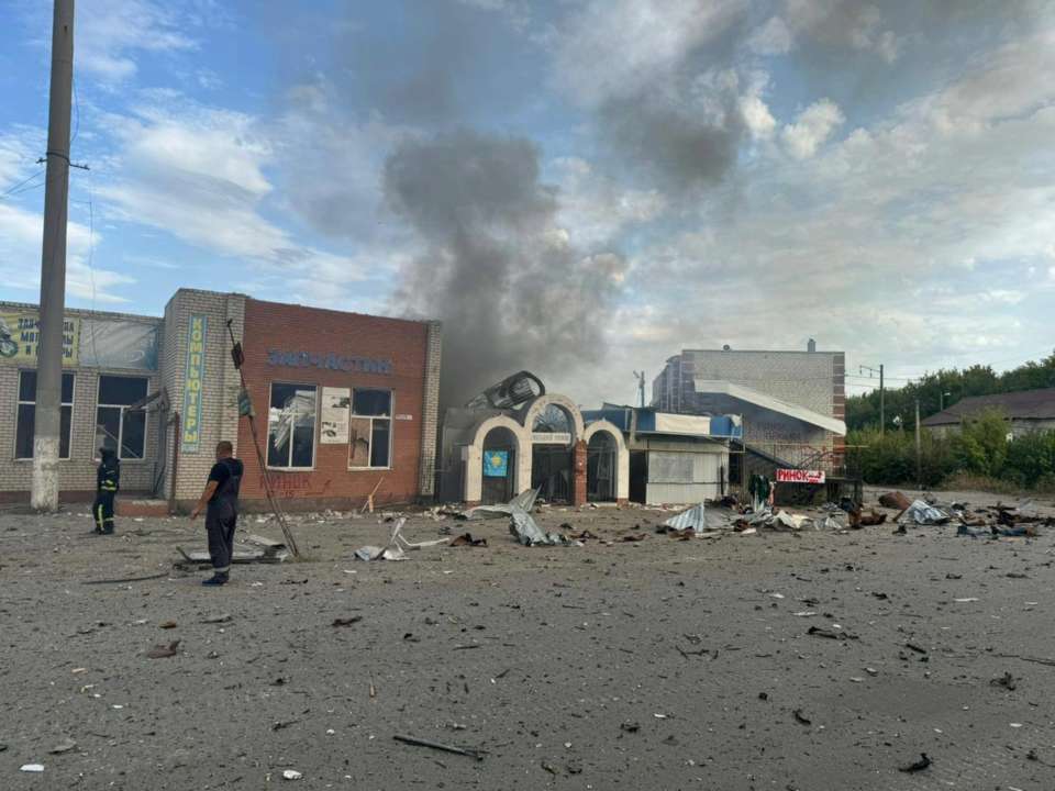 Оккупанты нанесли два удара КАБами по городу Харьков/Фото: Олег Синегубов