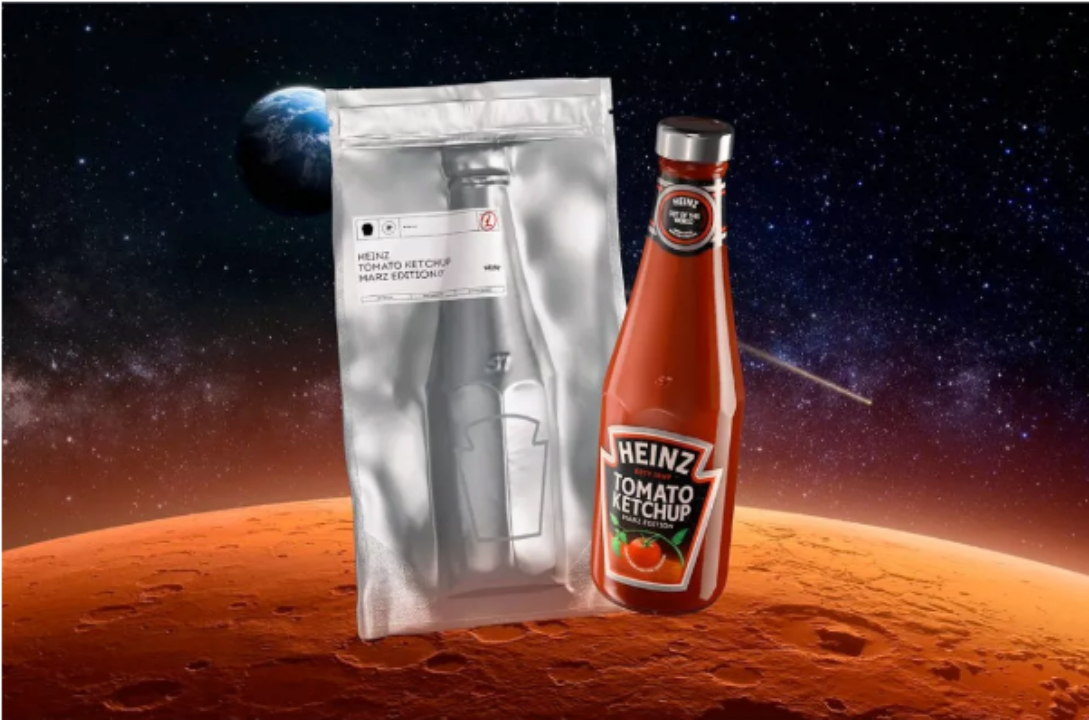 Компания Heinz выпустила кетчуп из выращенных в марсианских условиях помидоров