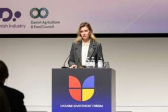 Данія за рівнем військової допомоги Україні у відсотках ВВП посідає друге місце у світі/Фото: Олена Зеленська Данія виділяє $43 млн на підтримку бізнесів своїх компаній в Україні: Зеленська провела зустрічі