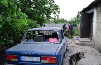 Покровськ Донецької області потрапив під обстріл окупантів/Фото: Нацполіція Покровськ Донецької області потрапив під обстріл окупантів