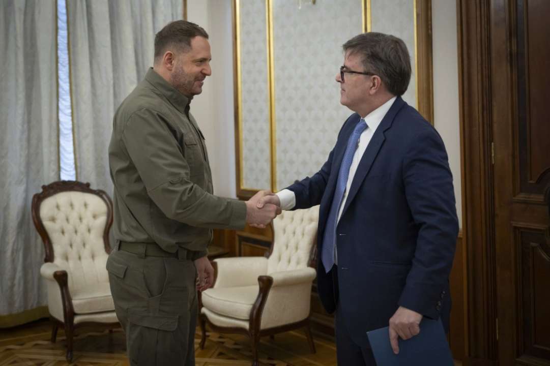 В Офисе Президента состоялась встреча с помощником госсекретаря США/Фото: ОП Ермак встретился с помощником государственного секретаря США по делам Европы и Евразии О'Брайеном