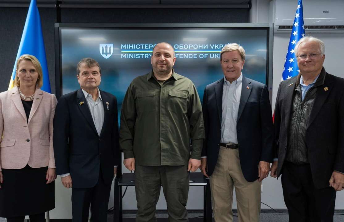 Умеров провел встречу с конгрессменами США. Фото: Фейсбук главы Минобороны Украины умеров сша
