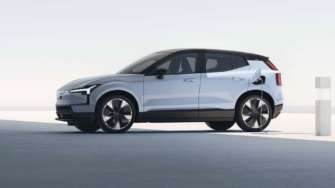 Фото: Volvo Крутой малыш: Volvo показала свой самый маленький и самый дешевый электрический кроссовер EX30. Фото