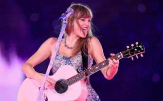 Тейлор Свіфт на концерті в Бразилії / Фото: instagram.com/taylorswift Тейлор Свіфт підкорила нову вершину