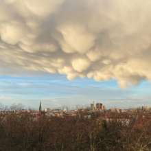 Фото: Instagram У Німеччині зафіксували рідкісне природне явище. Фото