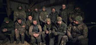 Защитники взяли в плен 14 российских захватчиков. Скриншот видео плен российские пленные