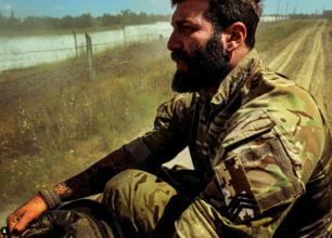 Даниэль Салем показал новую патриотическую татуировку/Фото: instagram/daniel_jihad_salem "Ни одна пуля не пройдет": Даниэль Салем показал свою новую патриотическую татуировку