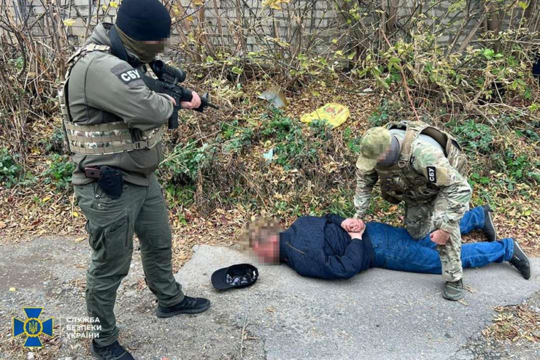 СБУ затримала російського інформатора/Фото: СБУ