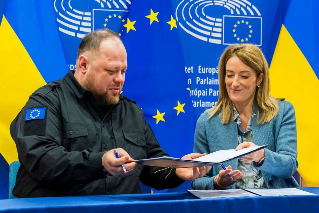 Співпраця між Європейським парламентом та парламентом України виходить на новий рівень/Фото: Roberta Metsola/twitter Голова Європарламенту підтримала переговори про вступ України до Європейського Союзу