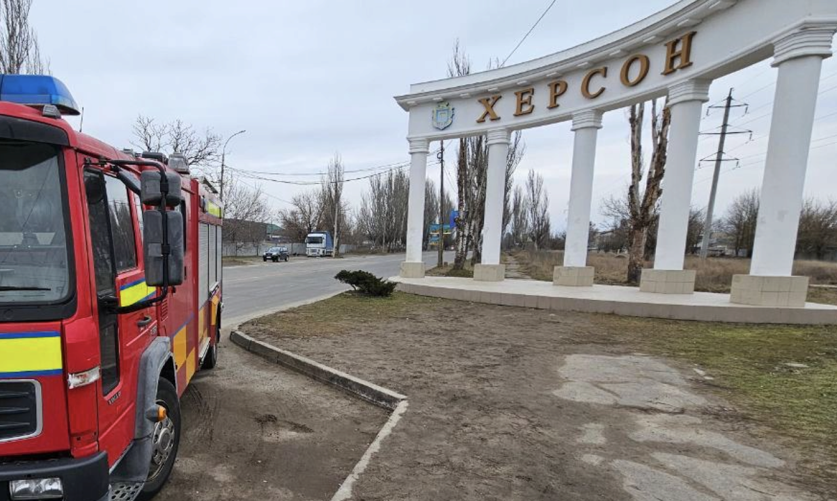 росіяни обстрілюють Херсон/Фото: Херсонська ОДА Херсон під обстрілом росіян: відомо про чотирьох загиблих
