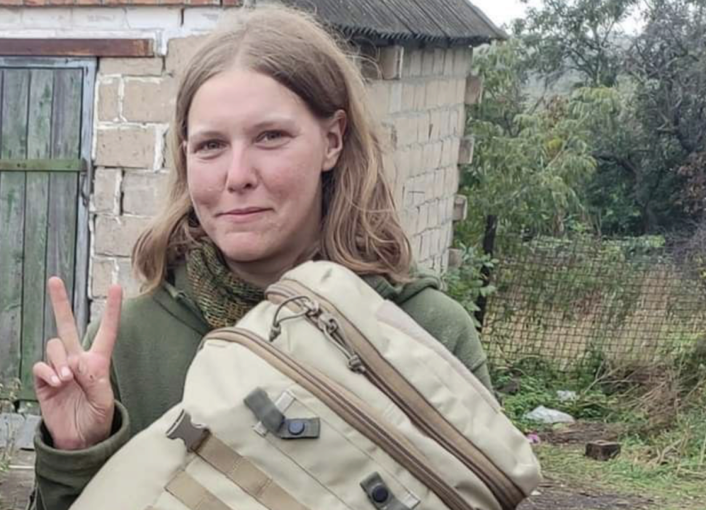 На війні загинула молода німкеня На війні загинула молода німкеня, бойовий медик батальйону "Карпатська Січ"