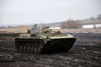 Фото: штаб ООС Военные учения