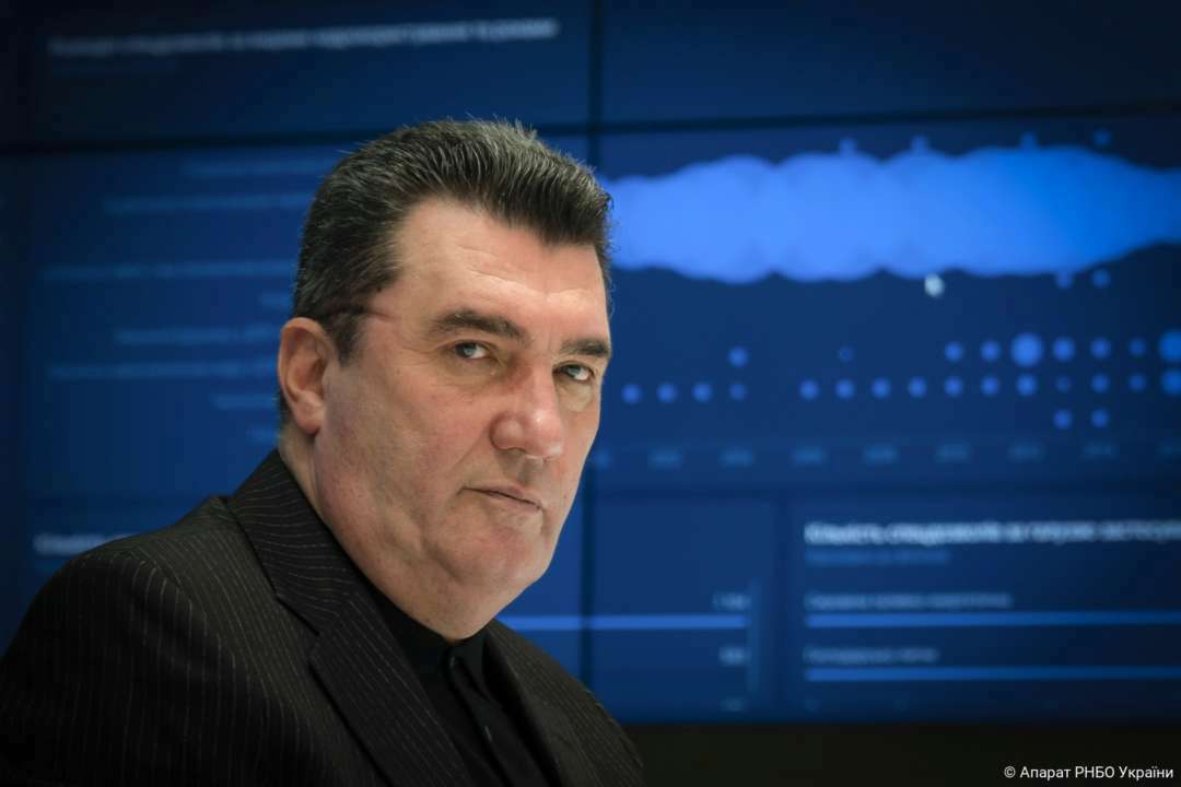 Данілов заявив, що президент поставив завдання деокупувати всю Україну/Фото: РНБО Секретар РНБО Олексій Данілов