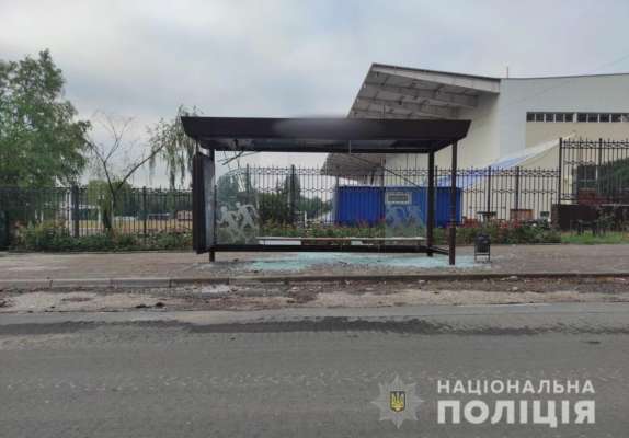 Фото: Нацполіція Результат ворожого обстрілу Донецької області