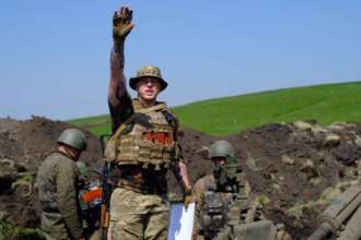 Гаубиці від США/Фото: головнокомандувач ЗСУ Готові вбивати ворога: Залужний показав американські гаубиці у роботі. Фото