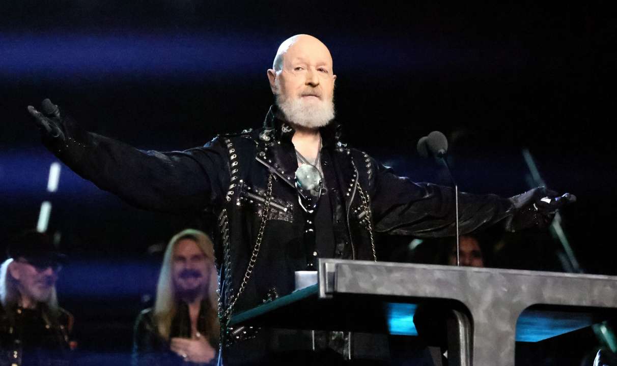 Роберт Гелфорд, "Judas Priest"/Фото: gettyimages Лидер группы "Judas Priest" выразил поддержку Украине во время концерта