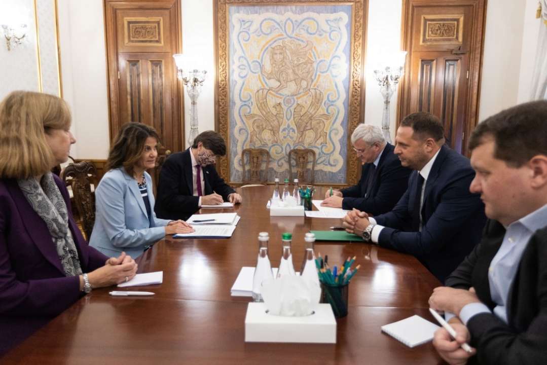 Фото: Офис президента Украины Ермак встретился с заместителем помощника госсекретаря США