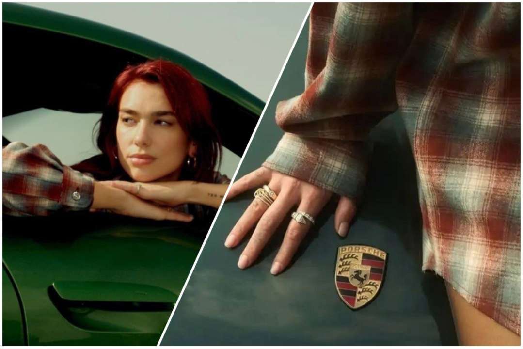 Дуа Липа снялась в новой рекламной кампании Porsche / Коллаж: МЕТА Дуа Липа протестировала спорткар Porsche в новом кампейне. Видео