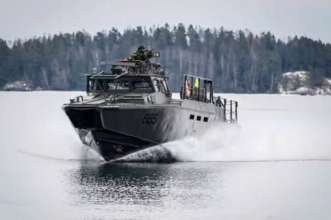 Финляндия передала Украине партию боевых катеров/Фото: AFP Финляндия передала Украине партию боевых катеров