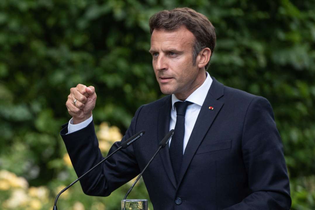 Макрон призвал союзников не быть "трусами" в отношении Украины/Фото: Getty Images Макрон призвал союзников не быть "трусами" в отношении Украины/Фото: Getty Images