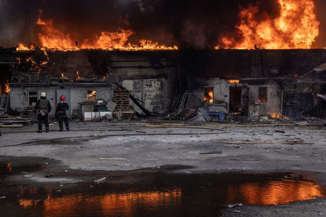 Россияне нанесли удары по Харьковской области/Фото: Getty Images Россияне нанесли удары по Харьковской области/Фото: Getty Images