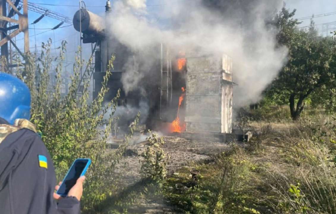 У Слов'янську рф обстріляла ТЕС