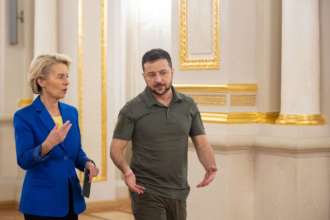Фото: Офіс президента Зеленський та голова Єврокомісії