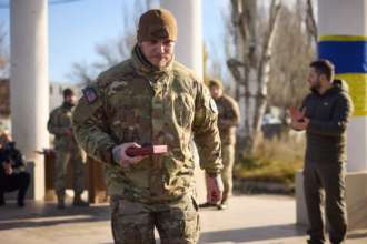 Зеленский посетил недавно деоккупированный Херсон/Фото: Telegram/Автор: Zelenskiy / Official Zelenskiy / Official