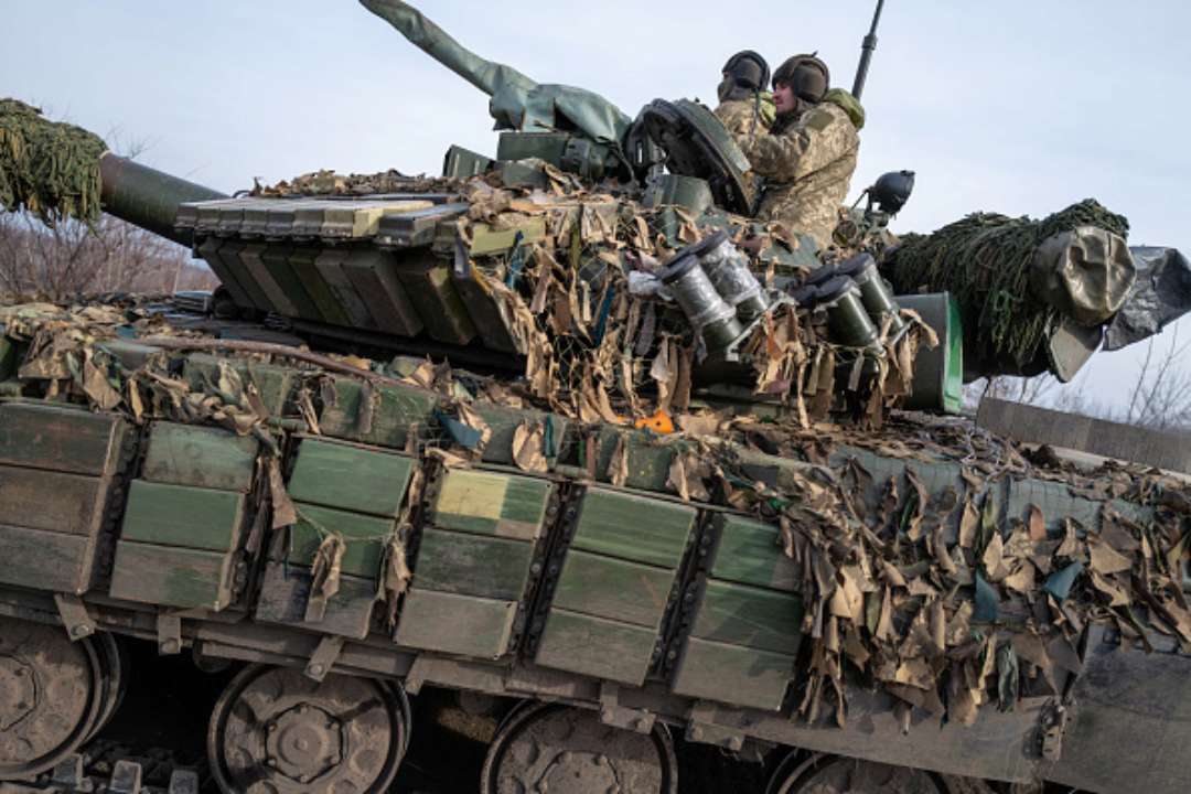 Мапа війни на 26 січня/Фото: Spencer Platt/Getty Images У Луганській області ЗСУ проводять контрнаступальні дії: мапа війни на 26 січня